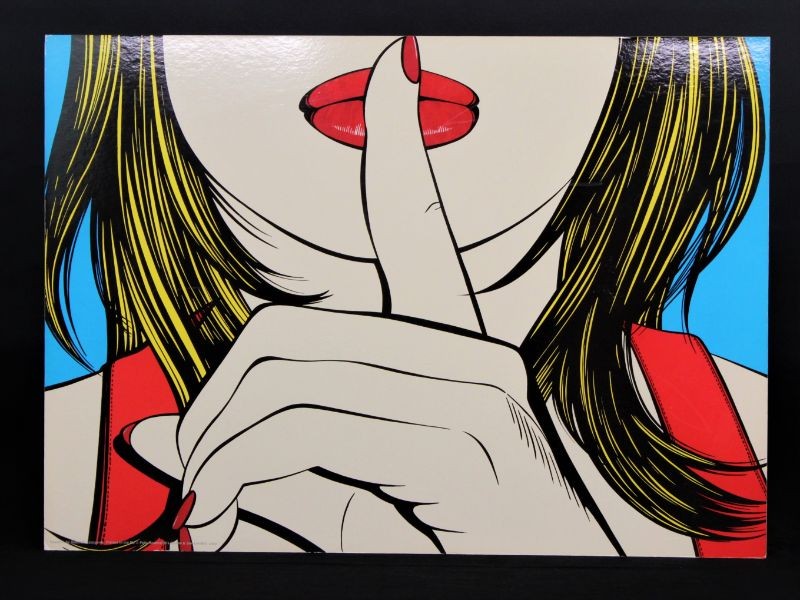 IKEA "Sssshhh" kunstprint (1999)